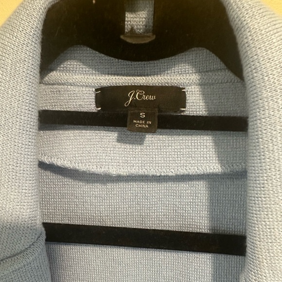 J. Crew Sophie Sweater Blazer Light Blue Size Small - Picture 3 of 9